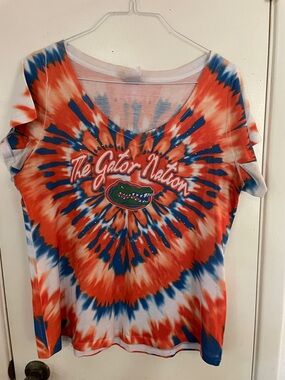 Women’s Tie Dye Florida Gators shirt 2XL